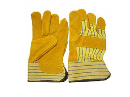 Pig leather working gloves