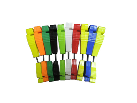 Popular Orange Colour Plastic Gloves Clips